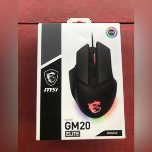 MSI “Clutch GM20 Elite” Wired Mouse